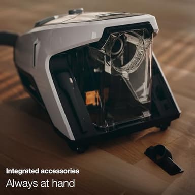 Miele Blizzard CX1 Cat & Dog Bagless Canister Vacuum, Lotus White - Pet Hair, Portable - Image 9