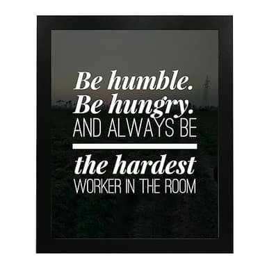 Always Be the Hardest Worker in the Room- Motivational Work Wall Decor, InspirationalModern Wall Art Print For Home Decor, Office Decor, School & Gym Decor. Perfect Desk-Cubicle Sign! Unframed- 8x10" - Image 5