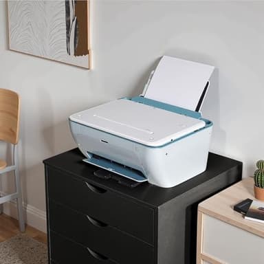 OLIXIS 7 Drawer Mobile File Cabinet Under Desk Storage Organization with Wheels Vertical Filing Chest Rolling Wood Small Desk Printer Stand for Home Office, 15.75"D x 18.74"W x 34.25"H, Black - Image 2