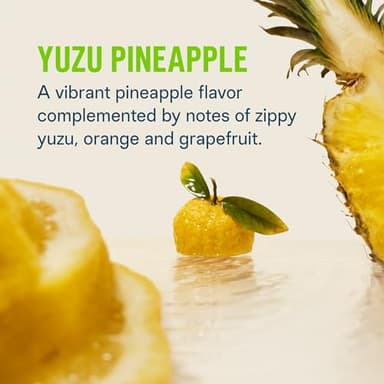Liquid I.V.® Hydration Multiplier +Energy - Yuzu Pineapple | Electrolyte Powder Drink Mix | 1 Pack (14 Servings) - Image 2