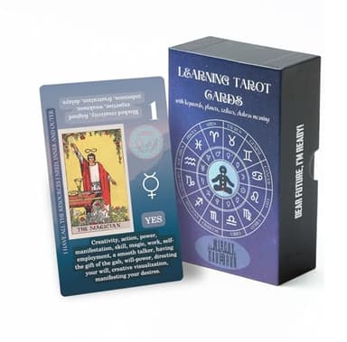 Witchy Cauldron Tarot Cards for Beginners, Learning Tarot Cards with Meanings on Them, for Beginners, Training Deck - Image 10