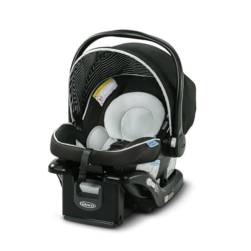 Graco SnugRide Lite LX Infant Car Seat, Rear-Facing, Lightweight, Adjustable Base, Easy Install, Studio - Image 1