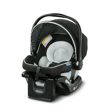 Graco SnugRide Lite LX Infant Car Seat, Rear-Facing, Lightweight, Adjustable Base, Easy Install, Studio - Image 1