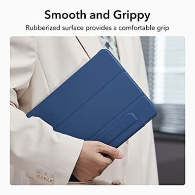 ESR for iPad Pro 12.9 6th/5th/4th Gen, iPad Air 13 Inch Case M3/M2 (2025/2024), Powerful Magnetic Attachment, Slim Trifold Stand Case, Supports Pencil Pro & Pencil (USB-C), Rebound Series, Navy Blue - Image 8