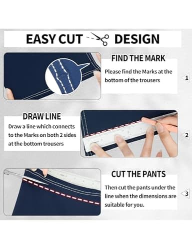 VOOVEEYA Women's Bootcut Leggings - Bootleg Yoga Pants Flare with 4 Pockets,Tummy Control High Waisted Casual Dress Pants（Bootcut-Navy Blue-XL） - Image 5