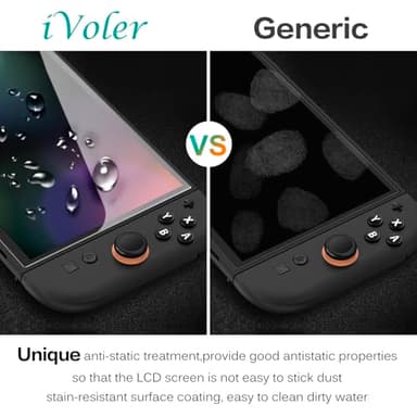 ivoler 4-Pack Tempered Glass Screen Protector Designed for Nintendo Switch 2 2025 with [Alignment Frame] Transparent HD Clear[Updated Version] Screen Protector for Switch 2 7.9'' - Image 7