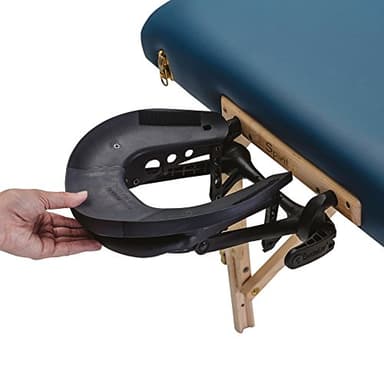 EarthLite Massage Table Face Cradle Flex-Rest - Self-Adjusting, Flexible Platform with Strata Memory Foam Face Pillow, Vanilla Crème - Image 2