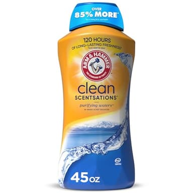 ARM & HAMMER Clean Scentsations In-Wash Scent Booster, Laundry Scent Booster Purifying Waters scent, 45 Oz - Image 1