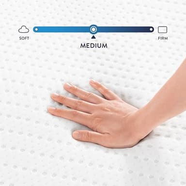 Best Price Mattress 5 Inch Twin Mattress, Cooling Gel Memory Foam Mattress for Kids and Adults, Medium Firm Mattress, Bed-in-A-Box, White - Image 5