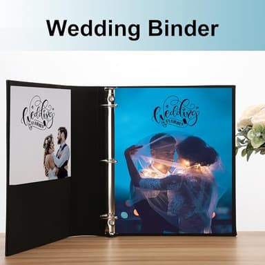 LETVPVOW Vintage Hardback 3 Ring Binder 2 Inch, Professional Leather Binders 2 Inch D Ring, Holds 400 Sheets Capacity 2 Pack - Dark Green - Image 8