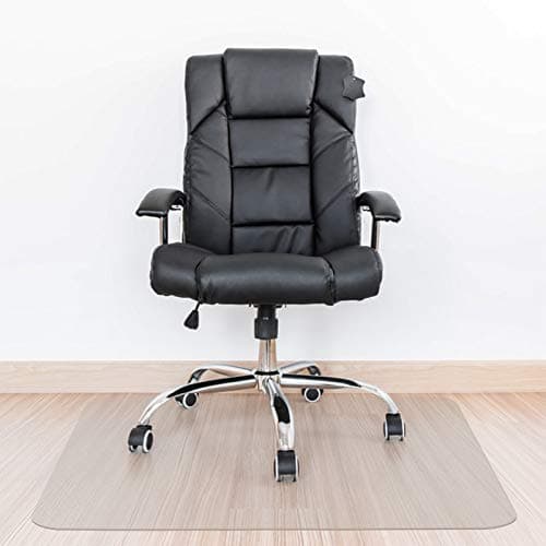Kuyal Clear Chair mat for Hard Floors 48 x 48 inches Transparent Floor Mats Wood/Tile Protection Mat for Office & Home(48" X 48" Square) - Image 1