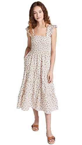 o.p.t Women's Calypso Dress, Pink Floral, S - Image 1