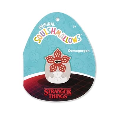 Squishmallows Original “Stranger Things” 3.5-Inch Eleven + Demogorgon 2-Pack - Official Jazwares Plush (Clips) - Image 6