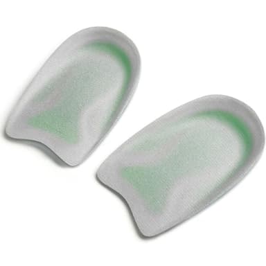 Beautulip Kid’s Heel Cups - Soft Silicone Heel Inserts for Pain Relief and Comfort, Fits Shoes Size 3-7, Ideal for Plantar Fasciitis and Growing Feet (Green, 1 Pair Kid's Size 3-7 / Women 4-8) - Image 7