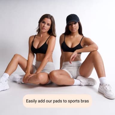 Epiphany LA Women's Push Up Padding Inserts for Swimsuits, Sports Bras and Clothing (Beige, B Cup - 3 Pairs) - Image 8