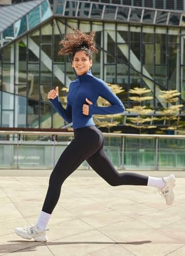 baleaf Fleece Lined Leggings Women Waterproof Thermal Winter Hiking Pants Warm Tights Skiing Running Yoga Travel Gear Black L - Image 5