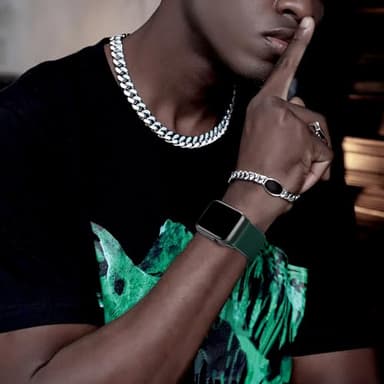 DaQin 3 Pack Stretchy Solo Loop Compatible with Apple Watch Bands for Men 42mm 41mm 40mm 38mm, Soft Nylon Braided Elastic Strap for iWatch Band Series 11 10 9 8 7 6 5 4 3 SE Ultra 3 Ultra 2 Ultra - Image 4