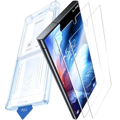 UltraGlass Unbreak Top 9H+ Glass for Samsung Galaxy S24 Ultra Screen Protector [Military Grade Shatterproof & Longest Durable] Screen Protector S24 Ultra Tempered Glass, Auto Installation, 2 Pack - Image 9