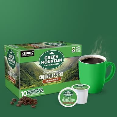 Green Mountain Coffee Roasters Colombia Select, Keurig Single Serve K-Cup Pods, Medium Roast Coffee, 60 Count, (6 Packs of 10) - Image 8