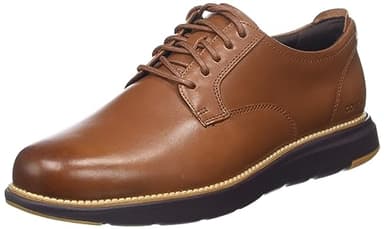 Cole Haan Men's Grand Atlantic Oxfords Sneaker, British TAN/Java, 10 - Image 1