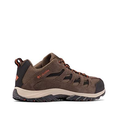 Columbia Mens Crestwood Hiking Shoe Breathable, High-Traction Grip, Camo Brown, Heatwave, 9 US - Image 9