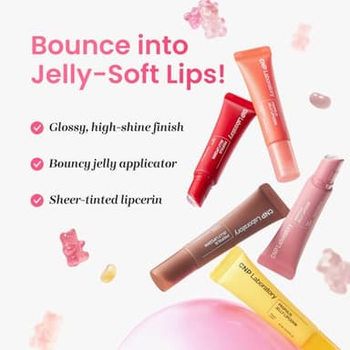 CNP Propolis Jelly Tinted Lipcerin™ - 02 Pink Donut, Hydrating Lip Balm & Gloss with Manuka Honey + Hyaluronic Acid, Korean Skincare, 0.3 fl.oz. - Image 5