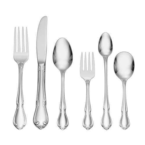 Oneida Baby/Child Chateau 6-Piece Progress Flatware Set, Silver - Image 1