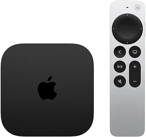 Apple TV 4K Wi-Fi (3rd Generation) with Siri Remote & Apple 1 Year Limited Warranty (64 GB Wi Fi) - Image 1