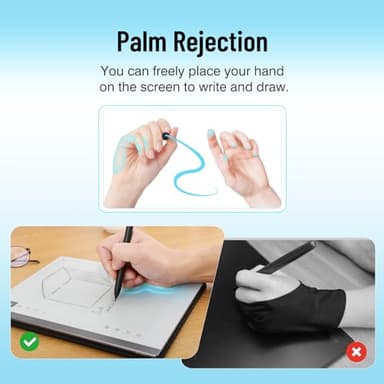 Magnetic Stylus Pen for Remarkable 2 Pen with Eraser, Digital Replacement Pen for Remarkable 2 Stylus Alternative Marker Plus, 4096 Pressure Sensitivity, Palm Rejection, Tilt Support with 5 Pen Tips - Image 6