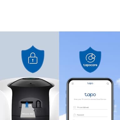 TP-Link Tapo 2K QHD Pan/Tilt Wi-Fi Camera | Apple HomeKit | Physical Privacy Mode | Color Night Vision | Motion Tracking | 2-Way Audio | Local/Cloud Storage | Works w/Alexa&Google Home | (Tapo C225) - Image 11