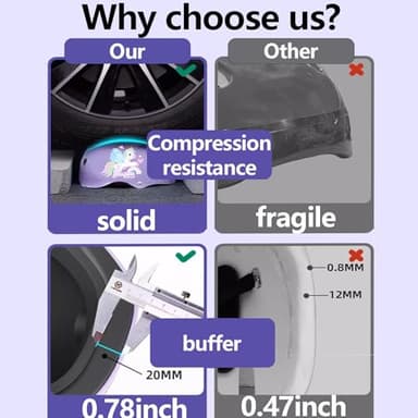 Toddler Bike Helmet with Knee Elbow Wrist Pads Guards,Pink Girls Bike Helmet for Ages 2-3-5-8-14,Sports Protective Gear Set for Bicycle,Skate Scooter,Rollerblading with Unicorn Sticker - Image 7