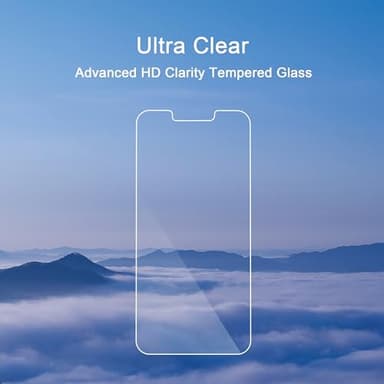 Ailun Screen Protector for iPhone 16e / iPhone 14 / iPhone 13 / iPhone 13 Pro [6.1 Inch] Display 3 Pack Tempered Glass, Case Friendly [Not for iPhone 16 6.1 Inch] - Image 4