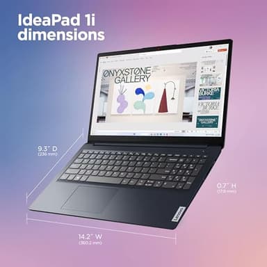 Lenovo IdeaPad Laptop Computer 2025, 15.6" Display, 12GB RAM, 1.1TB Storage (500GB SSD + 128GB eMMC + 500GB Ext), Intel Dual Core Processor, Long Battery, MarxsolAccessory, 1 Year Office 365, Win 11 - Image 8