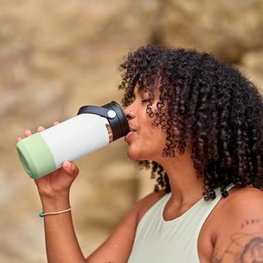Hydro Flask Flex Sip Coffee Tumbler – Insulated Stainless Steel, Non Spill, Leak Proof Travel Coffee Cup 20 Oz Agave Green - Image 6