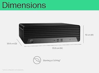 HP Elite 600 G9 SFF Desktop, Intel Core i9-12900K (16-Core, Up to 5.2GHz), 64GB DDR5 RAM, 2TB SSD, USB-C, Wi-Fi, HDMI/DP, Bluetooth, Win 11 Pro, Quiet, w/Keyboard & Mouse, Powerful Business PC - Image 7
