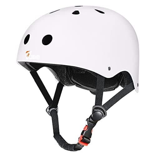 JBM Skateboard Helmet - Lightweight, Adjustable Ventilation Helmet for Scooter, Roller Skate, Inline Skate - Image 1