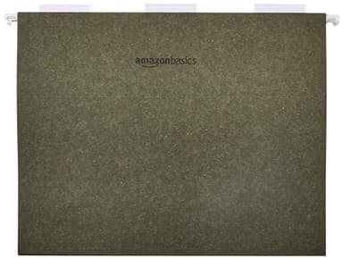 Amazon Basics Hanging File Folders, Letter Size, 1/5-Cut Tabs, 75 Count per Box, Standard Green - Image 4