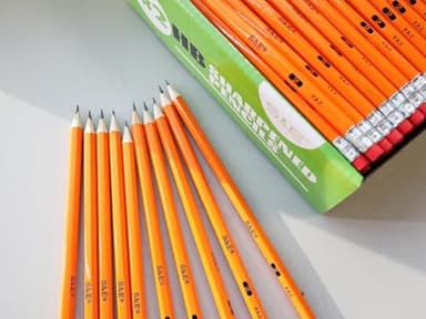 S & E TEACHER'S EDITION Woodcased #2 Pencils, Pre-sharpened, Yellow Pencils with Erasers #2 HB Lead Bulk Box, No. 2, Back to school, 1000Pcs - Image 4