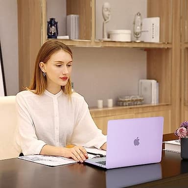 MOSISO Compatible with MacBook Pro 13 inch Case M2 2025, 2024, 2023, 2022-2016 A2338 M1 A2251 A2289 A2159 A1989 A1708 A1706 with/Without Touch Bar, Plastic Hard Shell Case Cover, Light Purple - Image 6
