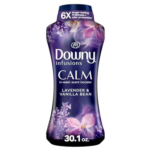 Downy Infusions In-Wash Laundry Scent Booster Beads, CALM, Soothing Lavender and Vanilla Bean Scent, 30.1 oz - Image 1