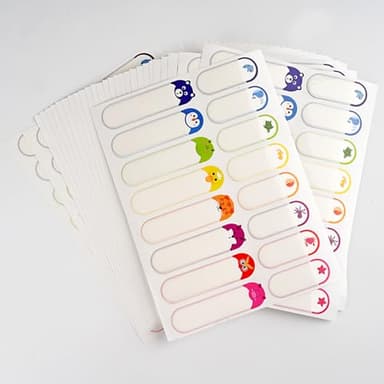 480 Pcs Labels for Kids Stuff Daycare, Waterproof Baby Name Label, Washable Bottle Labels, Reusable Self-Adhesive Tag Stickers for School Essentials, Self-Laminating Write-on - Image 8