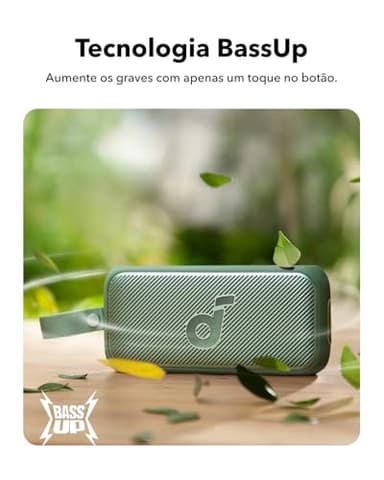 soundcore Motion 300 by Anker, Bluetooth Speaker, Wireless Hi-Res Portable Speaker, IPX7 Waterproof, BassUp, Bluetooth 5.3, 30W Stereo Sound, 13H Playtime for Home, Shower, Outdoor, and Travel - Green - Image 4