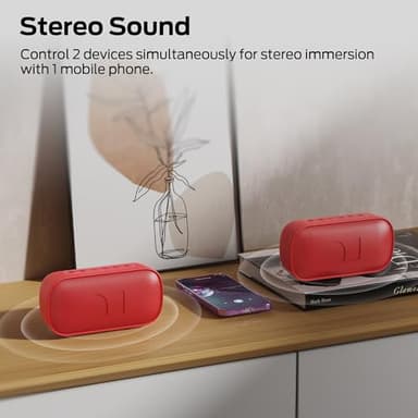 Monster S150 Speaker, Strong Bluetooth 5.4, IPX7 Waterproof Wireless Speaker, Support Sulti-Channel Connection, HD Hands-Free Calling, Compact Design Bluetooth Speakers - Image 3