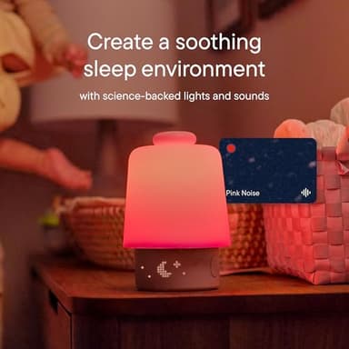 Hatch Baby Sleep Support, Sound Machine, Night Light | Registry Essential, Routine Builder, Time-to-Rise Alarm Clock, White Noise, Nursery Stories, Toddler Kids Bedroom (Wi-Fi), Putty - Image 3
