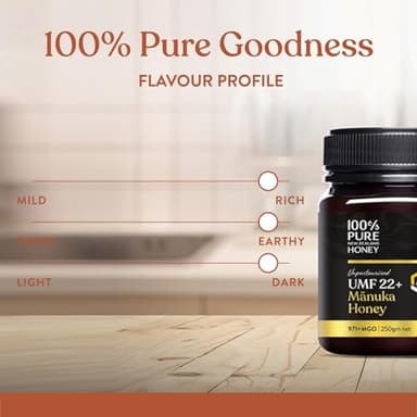100% Pure New Zealand Honey Certified UMF 22+ MGO 968+ Ultra Premium Raw Manuka Honey 8.8 oz (250 g) - Image 5