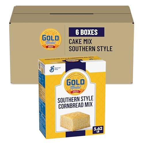 Gold Medal Southern Style Cornbread Mix, 5.62 Lb Box (Pack of 6) - Image 1