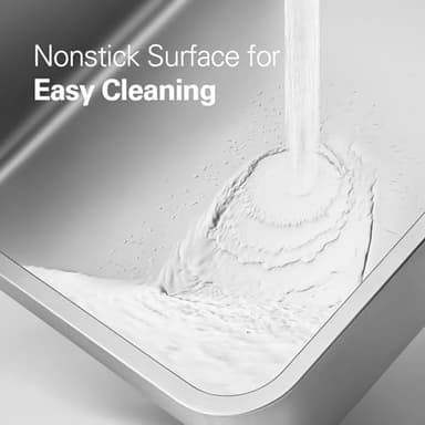 Zarler Stainless Steel Litter Box with Lid, Extra Large Cat Litter Boxes, XL Large Metal Litter Box for Big Cats with High Sided, Grey (Non-Sticky, Easy to Clean, Anti-Urine Leakage) - Image 2