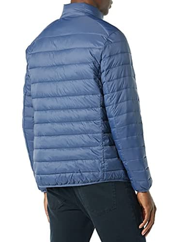 Amazon Essentials Men's Packable Lightweight Water-Resistant Puffer Jacket (Available in Big & Tall), Indigo, XX-Large - Image 3