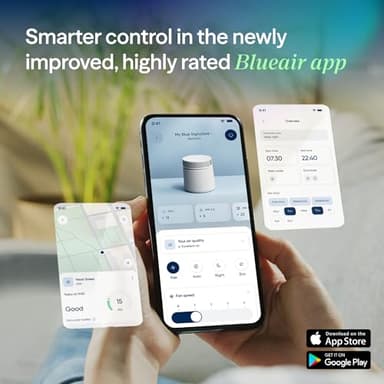 BLUEAIR Air Purifier for Large Rooms & Home - Odor Eliminating Cleans up to 3385 ft², HEPASilent, Smart WiFi, Auto Mode, Doubles as Table, Removes Dust, Smoke, Pet Hair, AHAM Verified, Blue Signature - Image 8