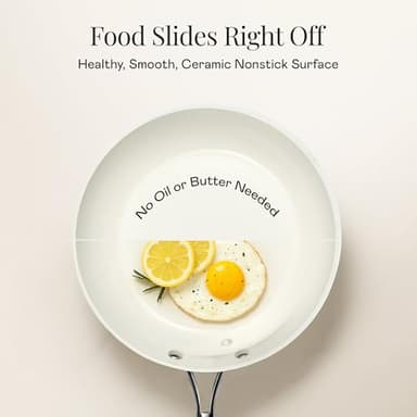 GOTHAM STEEL 20 Pc Ceramic Cookware Set Nonstick, Ceramic Pots and Pans Set Non Stick for Kitchen with Bakeware, Cooking Utensils & Steamer, Non Toxic PFOA PFOS Free, Oven & Dishwasher Safe - Image 3